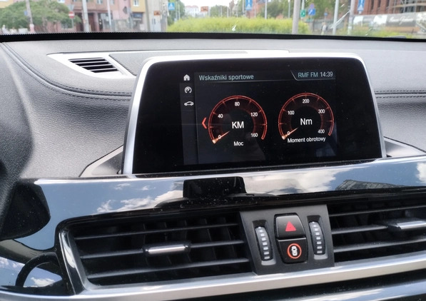 BMW X2 cena 93550 przebieg: 52000, rok produkcji 2018 z Wrocław małe 742